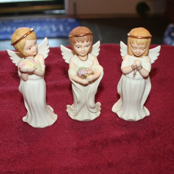 Home Interior Angel Indiana Collectible Angel Figurines - Picture 1 of 4